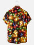 Men's Christmas Funny Graphic Short Sleeve Hawaiian Shirt